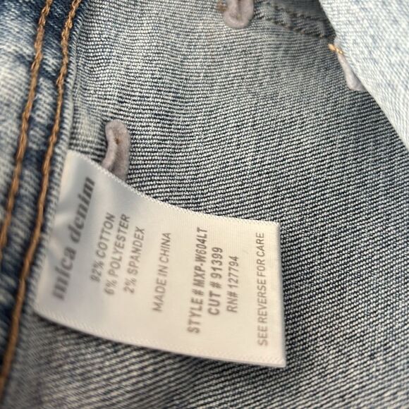 Mica Cropped Wide Leg Front Pocket Jeans  size 18w - Picture 6 of 6